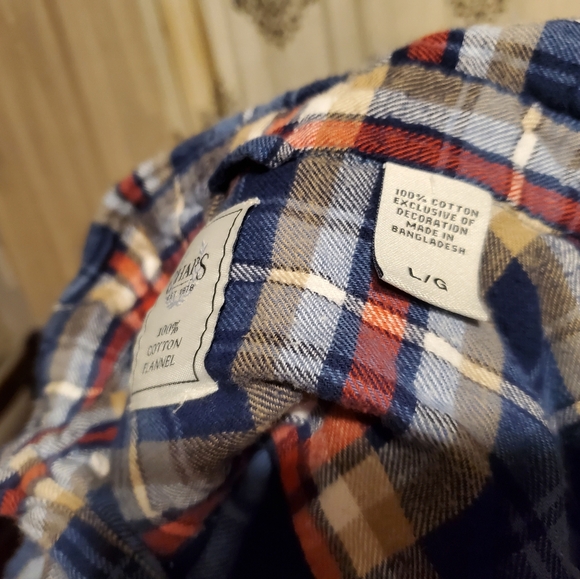 Chaps Flannel Shirt - Picture 2 of 4